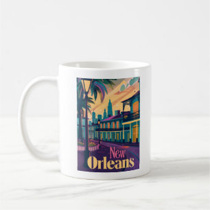 Mug Quartier français de la Nouvelle-Orléans Louisiane