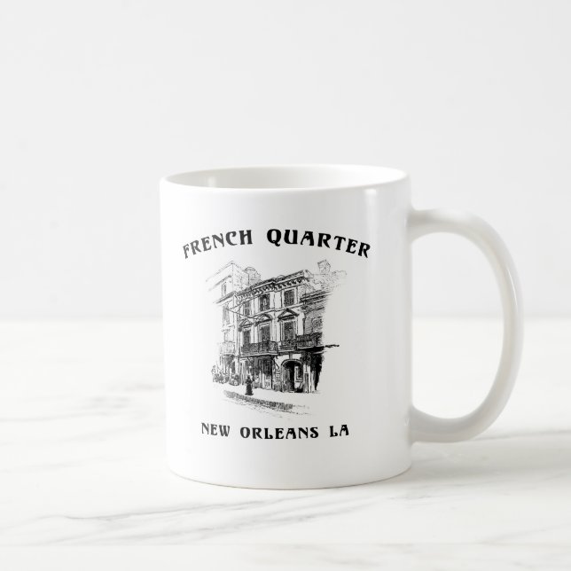 Mug Quartier français la Nouvelle-Orléans (Droite)