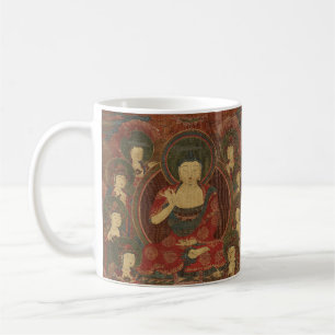Mug Quatre bouddhas dans le bouddhisme terrestre pur