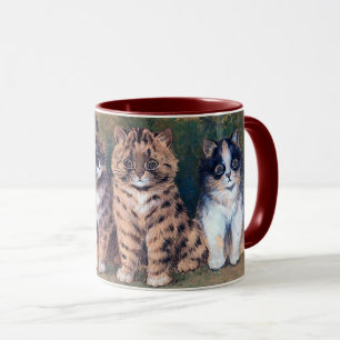 Mug Quatre chatons, Louis Wain