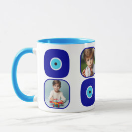 Mug Quatre Photos Personnalisées, Amulets Maux Bleus