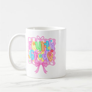 Mug Quatrième année Ck à l'école Arc Mignon Coquette 4
