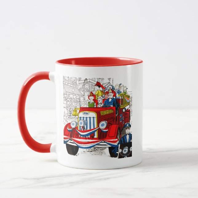 Mug Quatrième de défilé de juillet (Gauche)