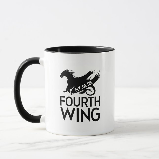 Mug Quatrième Escadre - Voler Ou Mourir (Gauche)