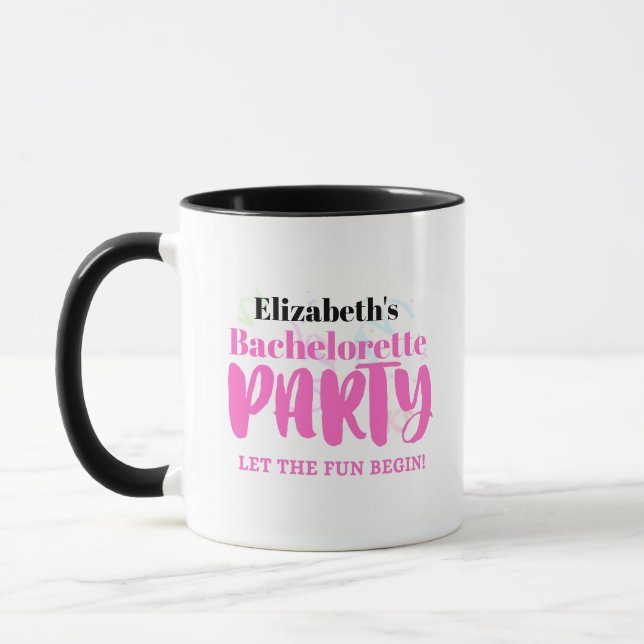Mug Que la fête de la demoiselle d'honneur commence Mu (Gauche)