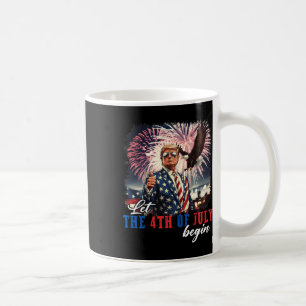 Mug Que le 4 juillet commence Fête de l'indépendance T