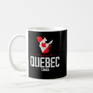 Mug Quebec Canada Quebec Silhouette Souvenir from Queb