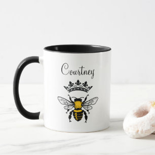 Mug Queen Bee Monogrammé