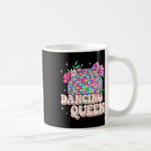 Mug Queen Danse Chemise Rétro Danse Maman les années 7