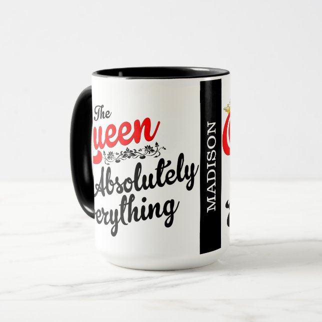 Mug Queen of Everything (Devant gauche)