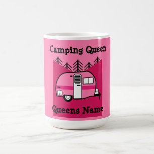 Mug Queen of the Camper - Funny Camping RV Caravan Doo