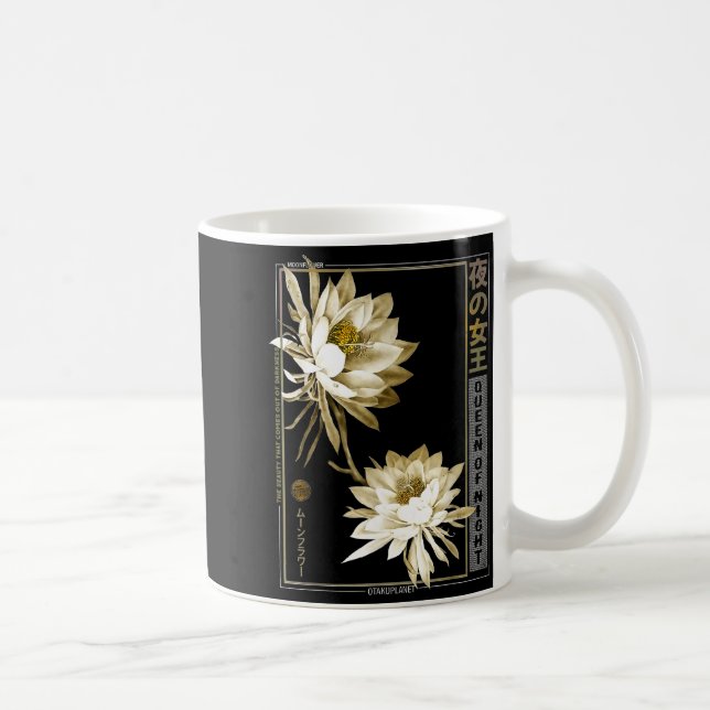 Mug Queen Of The Night Moonflower Ephyllum Japanese Fl (Droite)