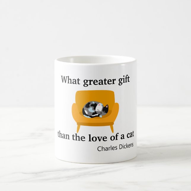 Mug Quel cadeau plus grand que l'amour d'un café de ch (Centre)