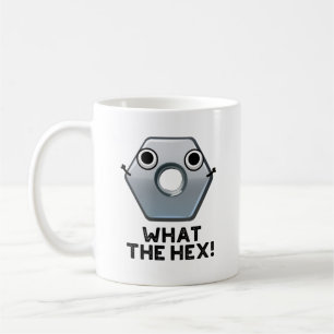 Mug Quel Hexagon Hex Funny Forme Le Pun