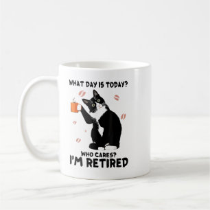 Mug Quel jour est aujourd'hui qui s'intéresse à moi Je