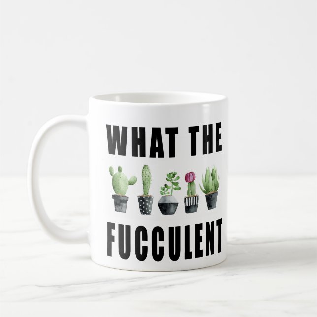 Mug Quel Succulent Fucculent (Gauche)
