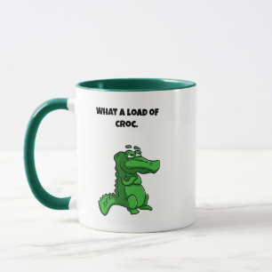 Mug Quelle charge de croc amusant Alligator Cartoon