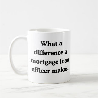 Mug Quelle différence un agent de prêt hypothécaire fa