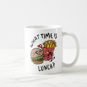 Mug Quelle heure est le déjeuner