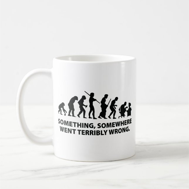 Mug Quelque Chose, Quelque Part Est Passé Terriblement (Gauche)