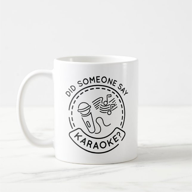 Mug Quelqu'Un A Dit Karaoke (Gauche)