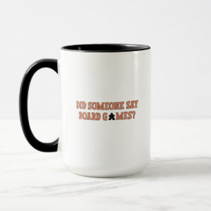 Mug Quelqu'Un A-T-Il Dit Jeux De Conseil
