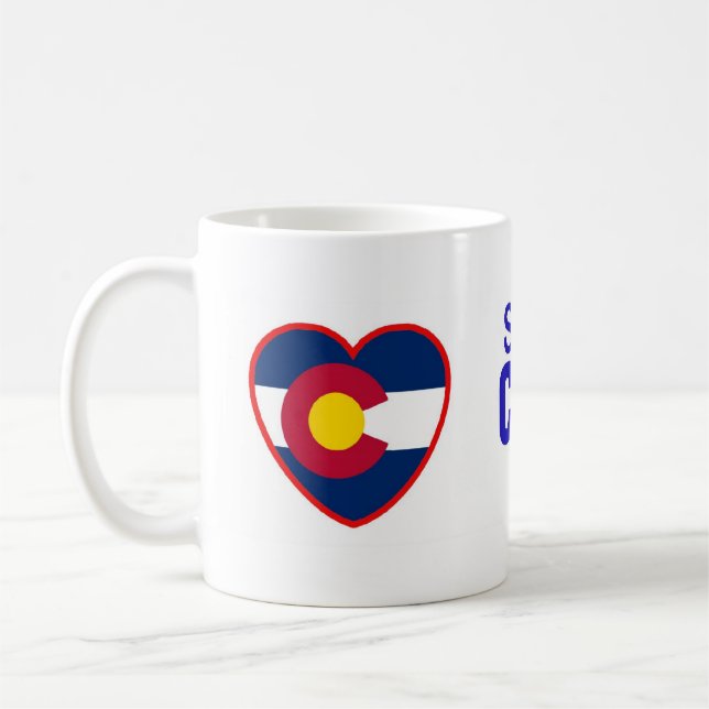 Mug Quelqu'un dans le Colorado m'aime (Gauche)