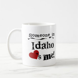 Mug Quelqu'un en Idaho m'aime