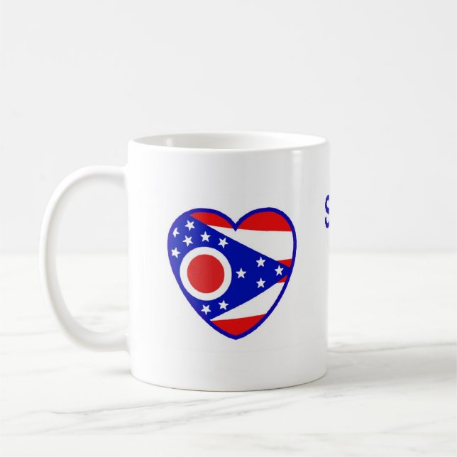 Mug Quelqu'un en Ohio m'aime (Gauche)