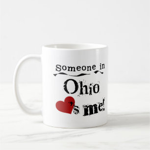 Mug Quelqu'un en Ohio m'aime