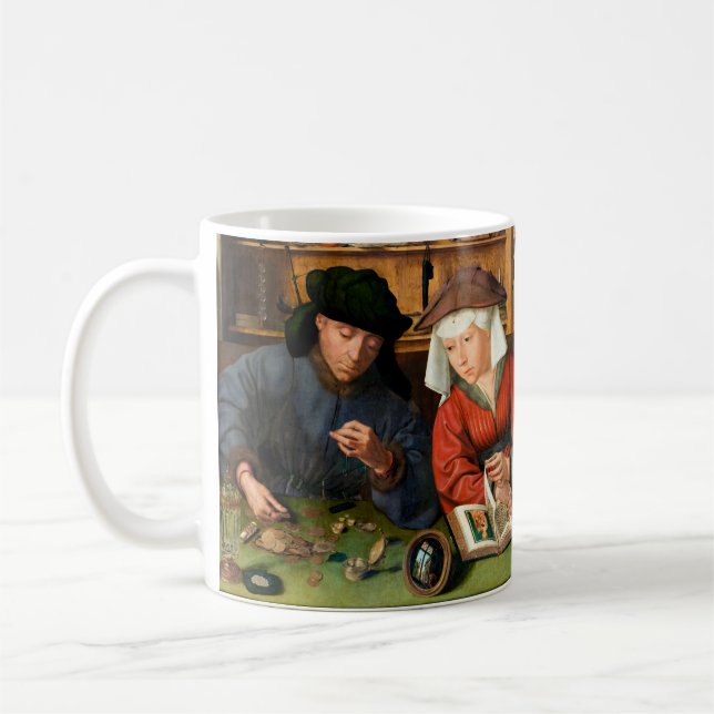 Mug Quentin Matsys - Le Moneylender et sa femme (Gauche)