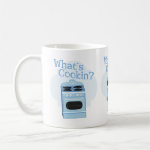 Mug Qu'est-ce que la conception d'illustration de four