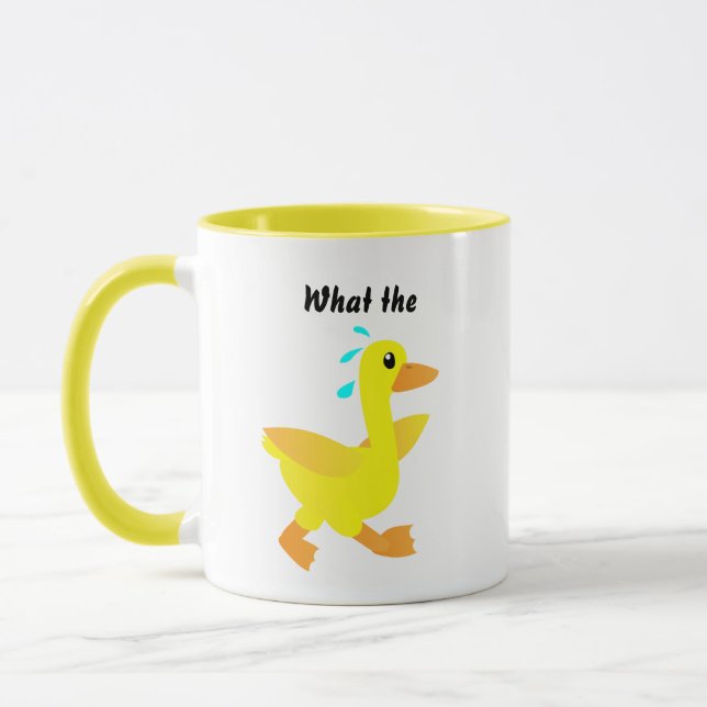 Mug Qu'est-ce que le canard ? (Gauche)