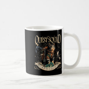 Mug Quest Imaginaire Squad Broccoli Kitten Chat drôle