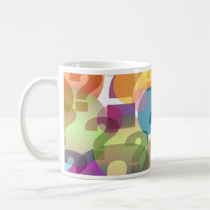Mug Question Tout Artwork multicolore