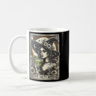 Mug Queue de carte de tarot de la sorcière salée drôle