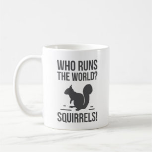 Mug Qui court le monde ? Écureuil