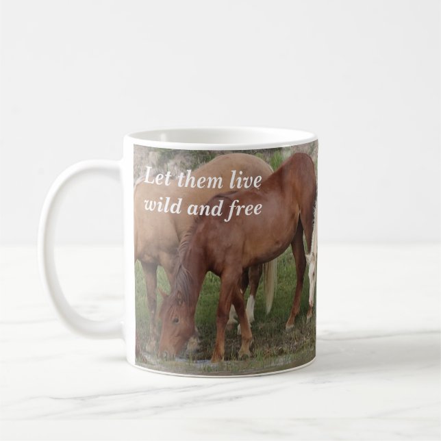 Mug Qu'ils vivent en liberté et en liberté WHERE (Gauche)