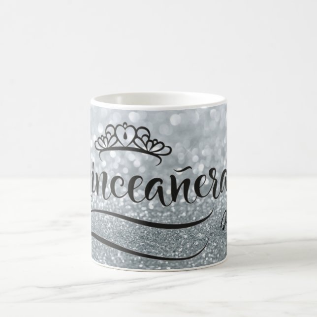 Mug Quinceanera 15e anniversaire mignon personnaliser  (Centre)