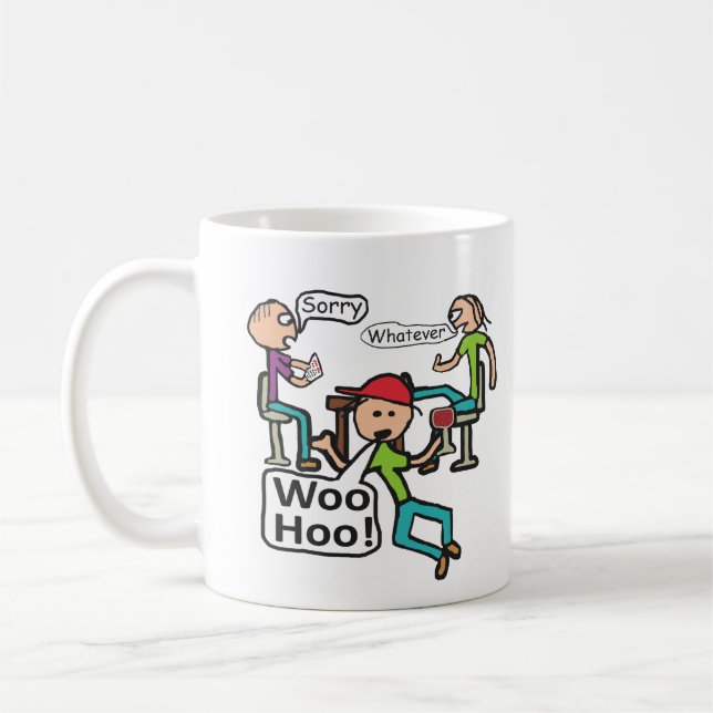 Mug Quitter le travail (Gauche)