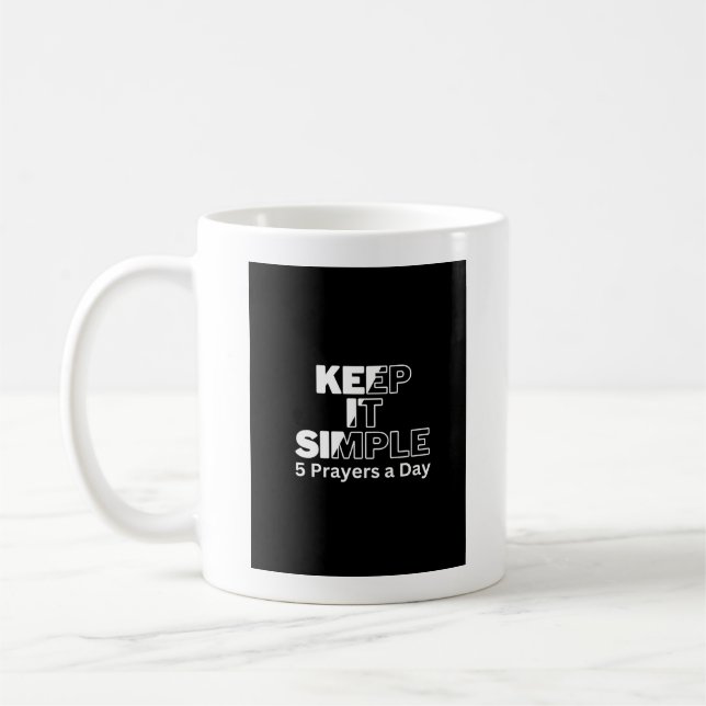 Mug Quot de prières (Gauche)