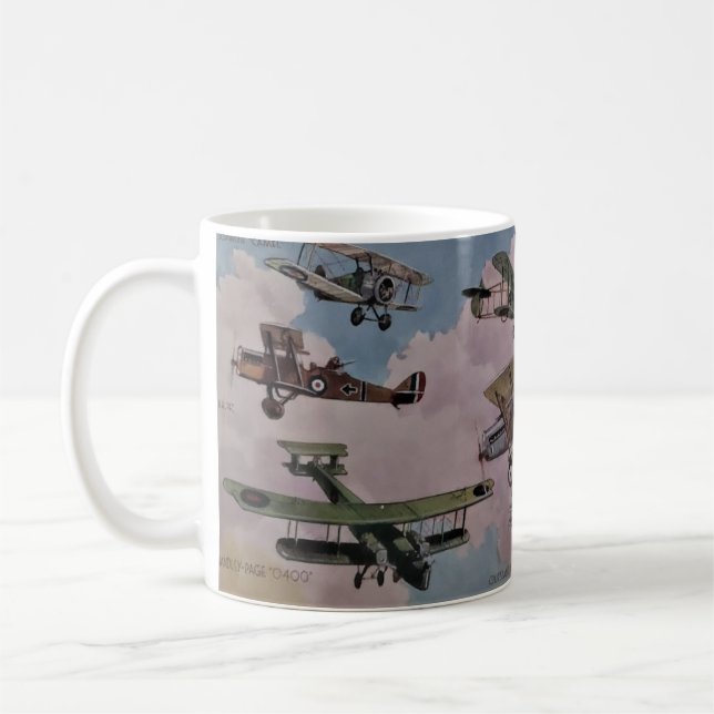 Mug R.A.F WW1 Aéronef Royal Flying Corp (Gauche)