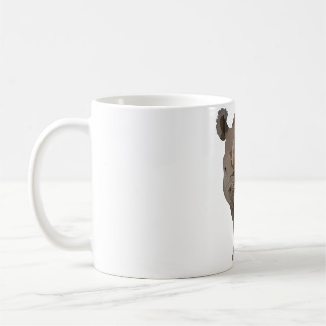 Mug R est pour Rhino (Gauche)