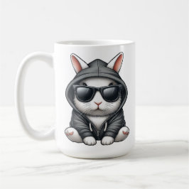 Mug Rabbit blanc cool en Sweat - shirt à capuche et lu