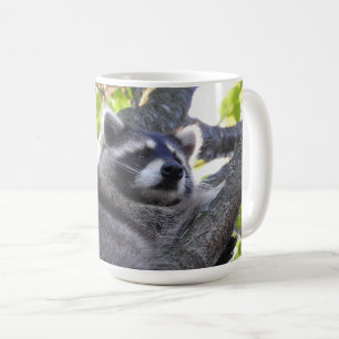 Mug Raccoon adorable dans un arbre