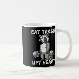 Mug Raccoon Gym Weight Training Manger Trash Lift Lour