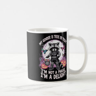 Mug Raccoon Halloween non binaire Pronouns pas une pha