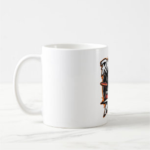 Mug Raccoon Rock T-shirt - Funny Raccoon Cowboy Design
