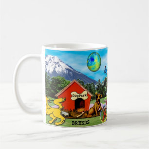 Mug Races de parc de chien