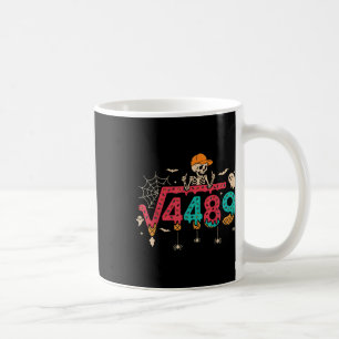 Mug Racine carrée 4489 Prof de maths drôle 67 Meme Hal